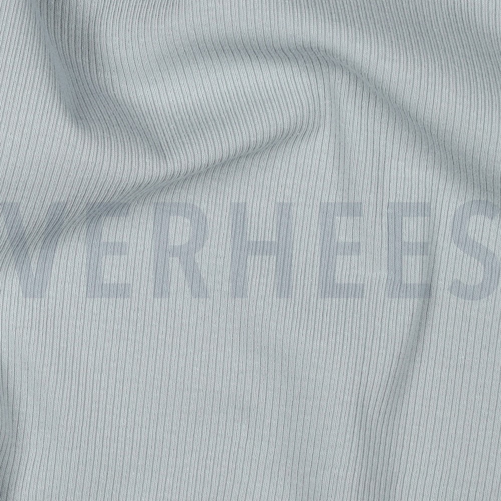 RIB JERSEY LICHT TURKOISE #7