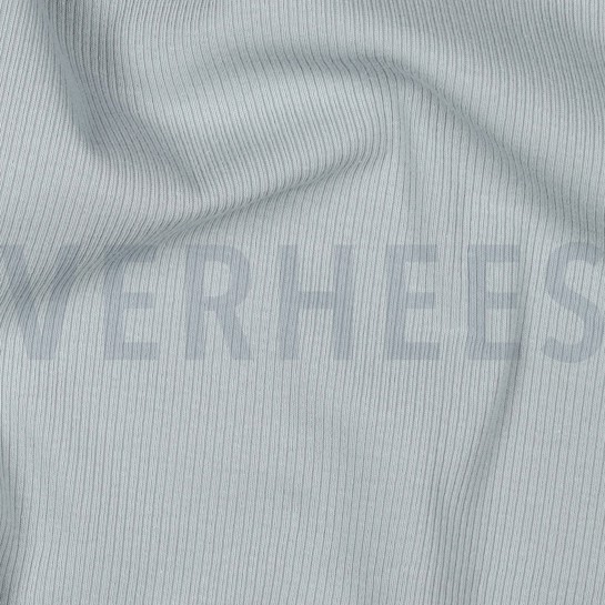 RIB JERSEY LICHT TURKOISE #7