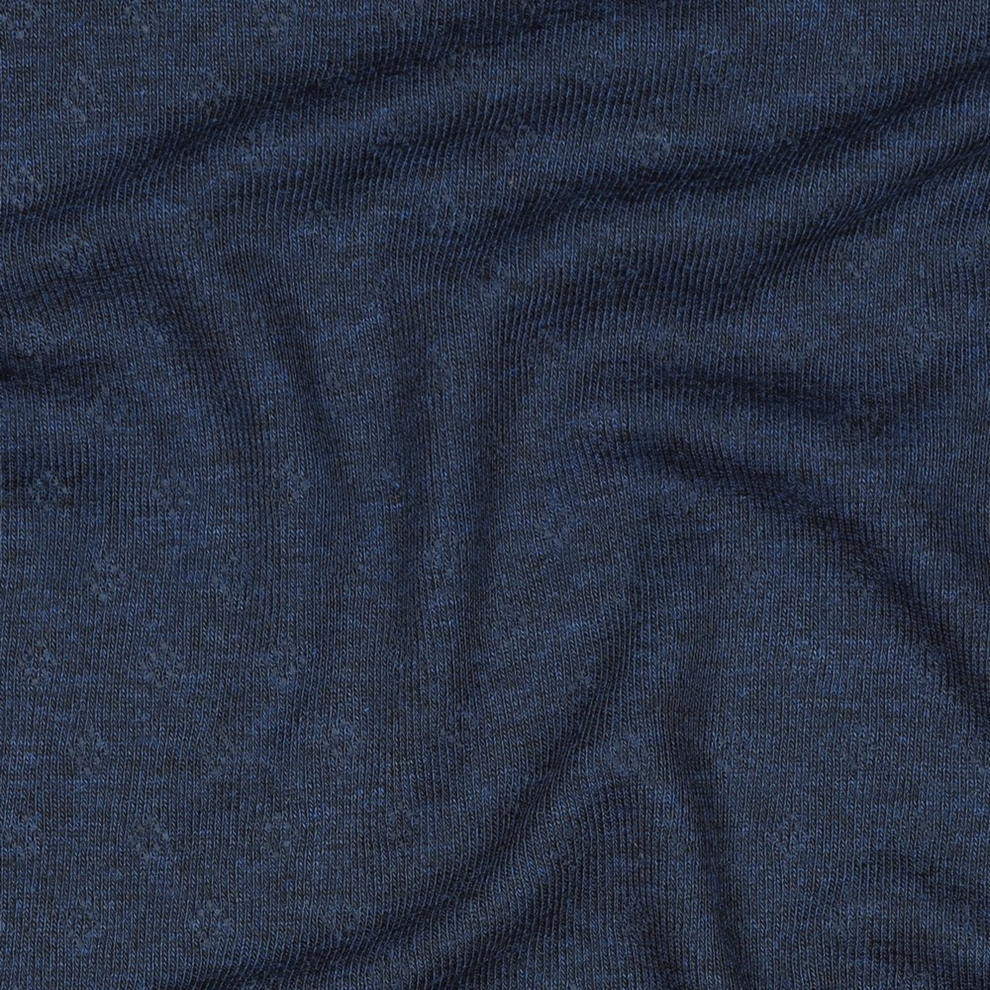FEINSTRICKJERSEY AJOUR MARINEBLAU MELIERT (high resolution) #2