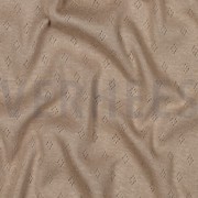 FEINSTRICKJERSEY AJOUR CAPPUCCINO (thumbnail) #2