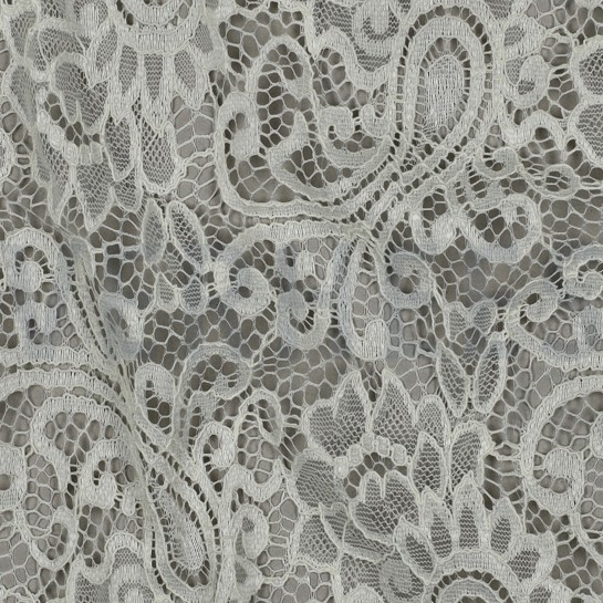 LACE TWO-SIDE SCALLOP OFF WHITE #7