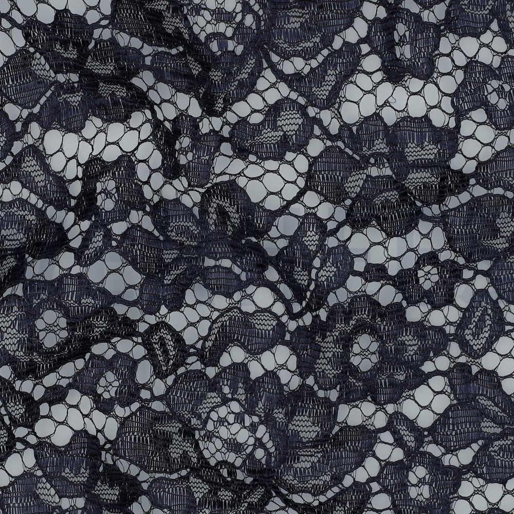 LACE TWO-SIDE SCALLOP NAVY #7