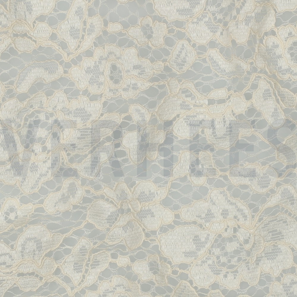 LACE TWO-SIDE SCALLOP ECRU #7