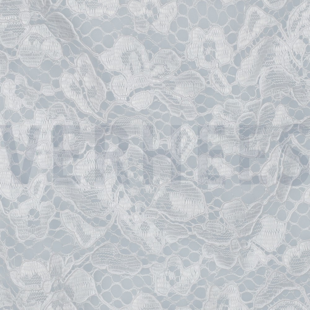 LACE TWO-SIDE SCALLOP WHITE #7