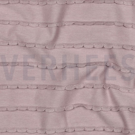 JERSEY RUFFLES MAUVE #7