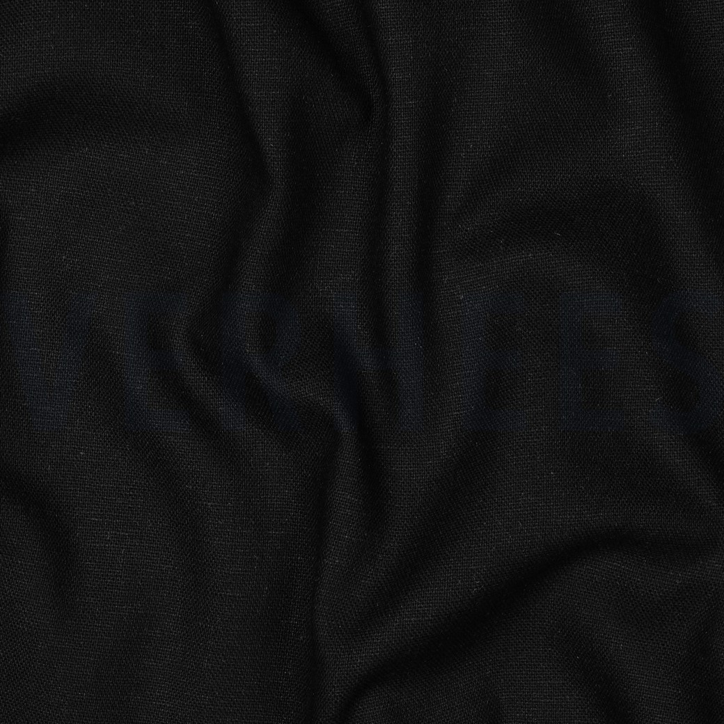 LINEN VISCOSE BLACK #7