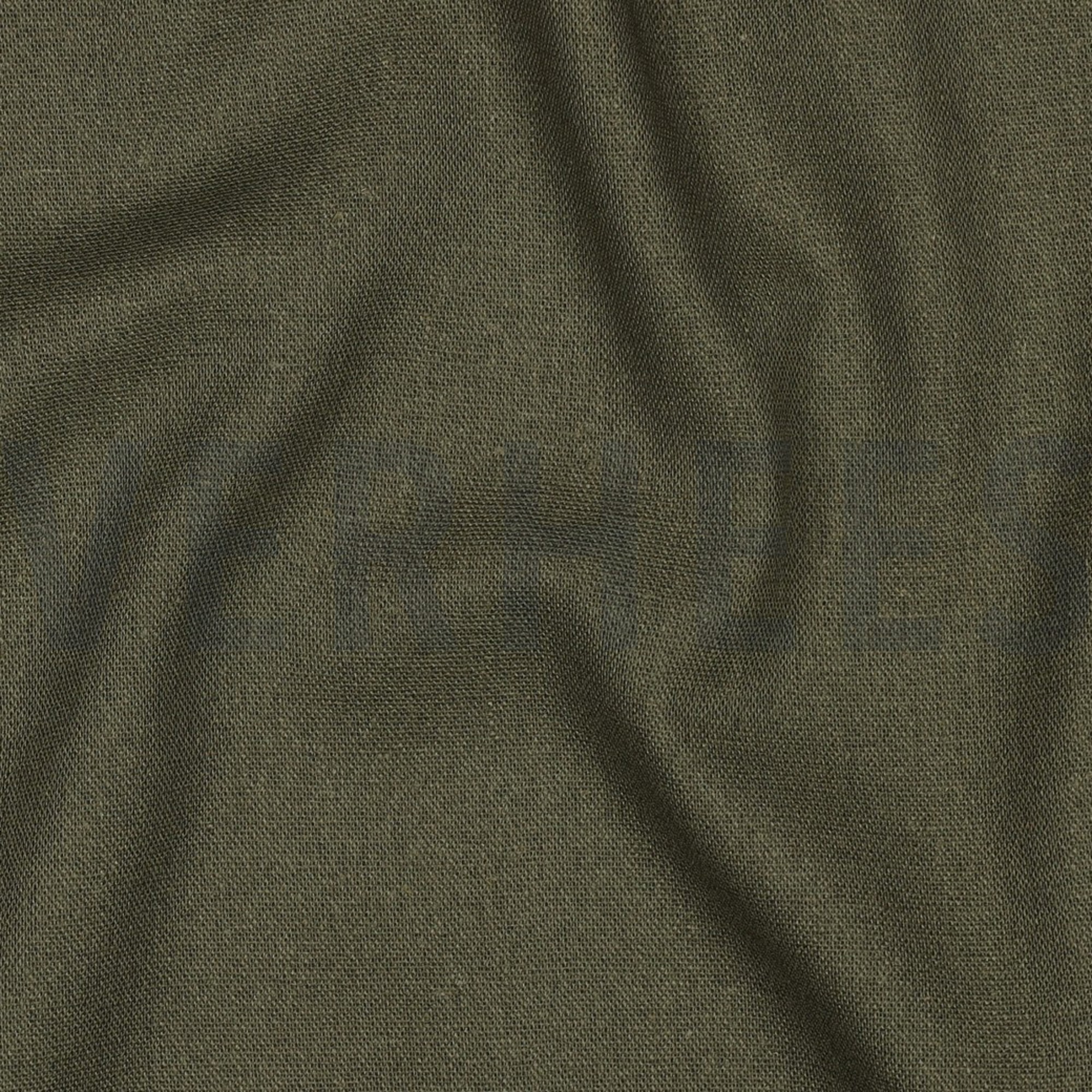 LINEN VISCOSE ARMY GREEN (high resolution) #2