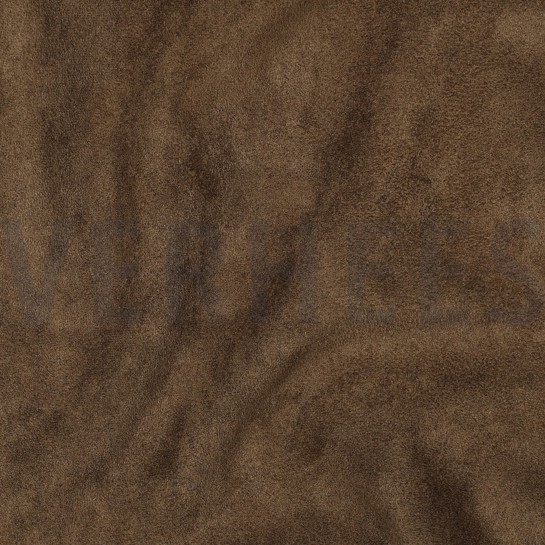 FAUX SUEDE DARK BROWN #7