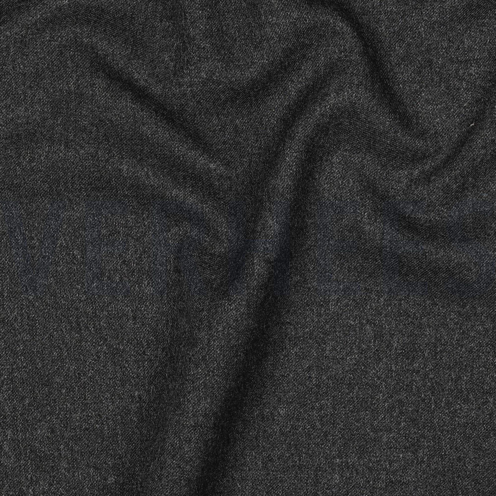 VISKOSE GABARDINE ANGERAUT STRETCH DUNKELGRAU MELIERT (high resolution) #2