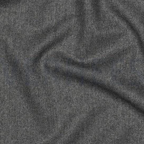 VISKOSE GABARDINE ANGERAUT STRETCH GRAU MELIERT #7