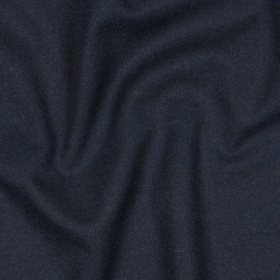 VISKOSE GABARDINE ANGERAUT STRETCH MARINEBLAU #7