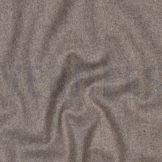 VISKOSE GABARDINE ANGERAUT STRETCH TAUPE MELIERT #7