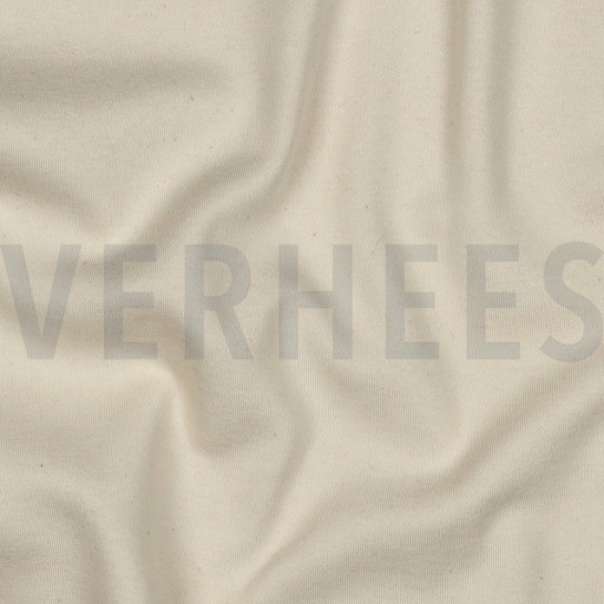 BAUMWOLL JERSEY INTERLOCK GOTS NATUR #7