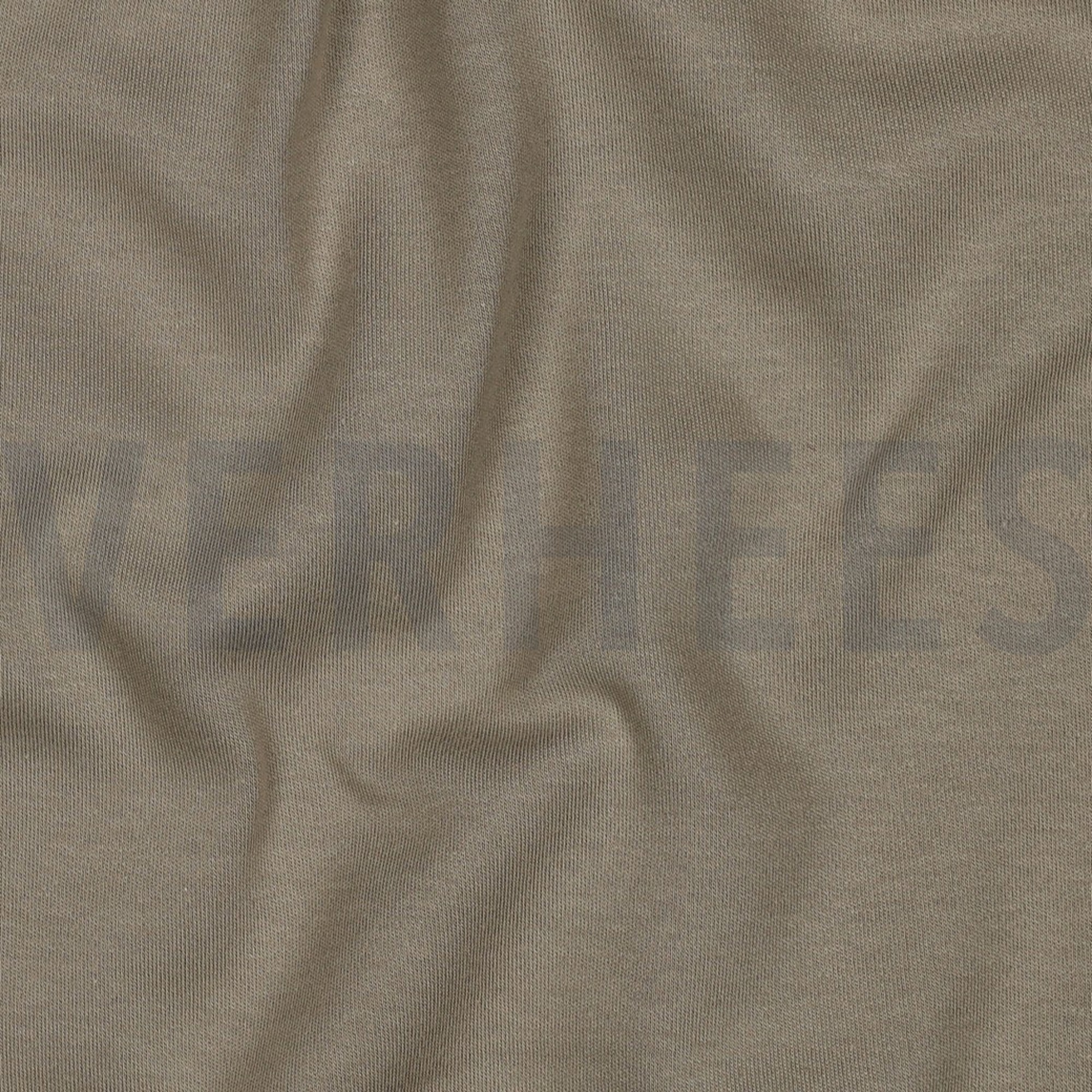 BAUMWOLL JERSEY INTERLOCK GOTS SAND (high resolution) #2