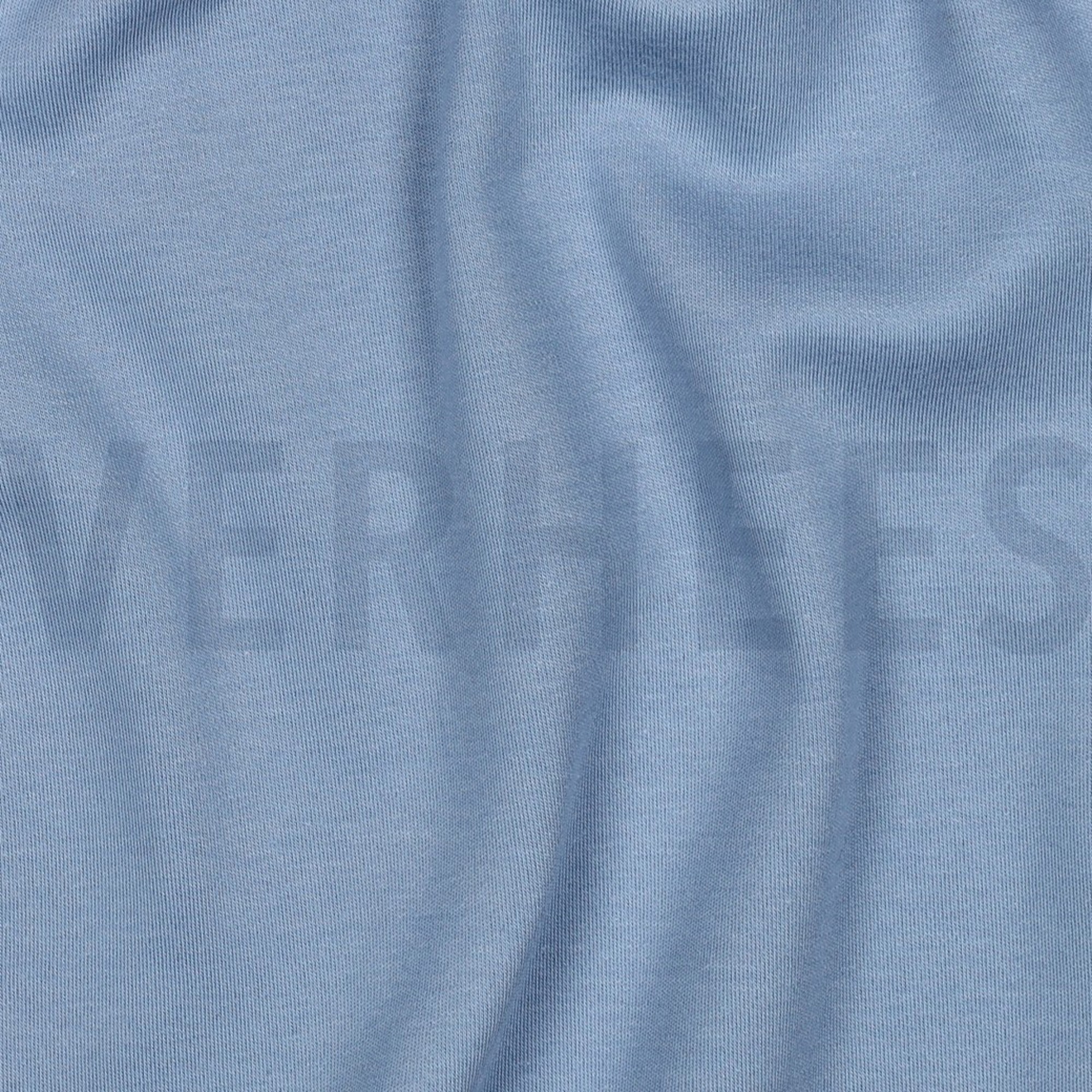 BAUMWOLL JERSEY INTERLOCK GOTS HELLBLAU (high resolution) #2