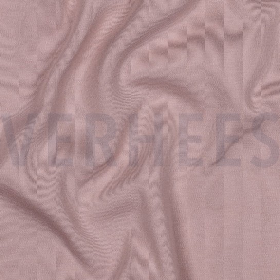 BAUMWOLL JERSEY INTERLOCK GOTS HELLROSA #7