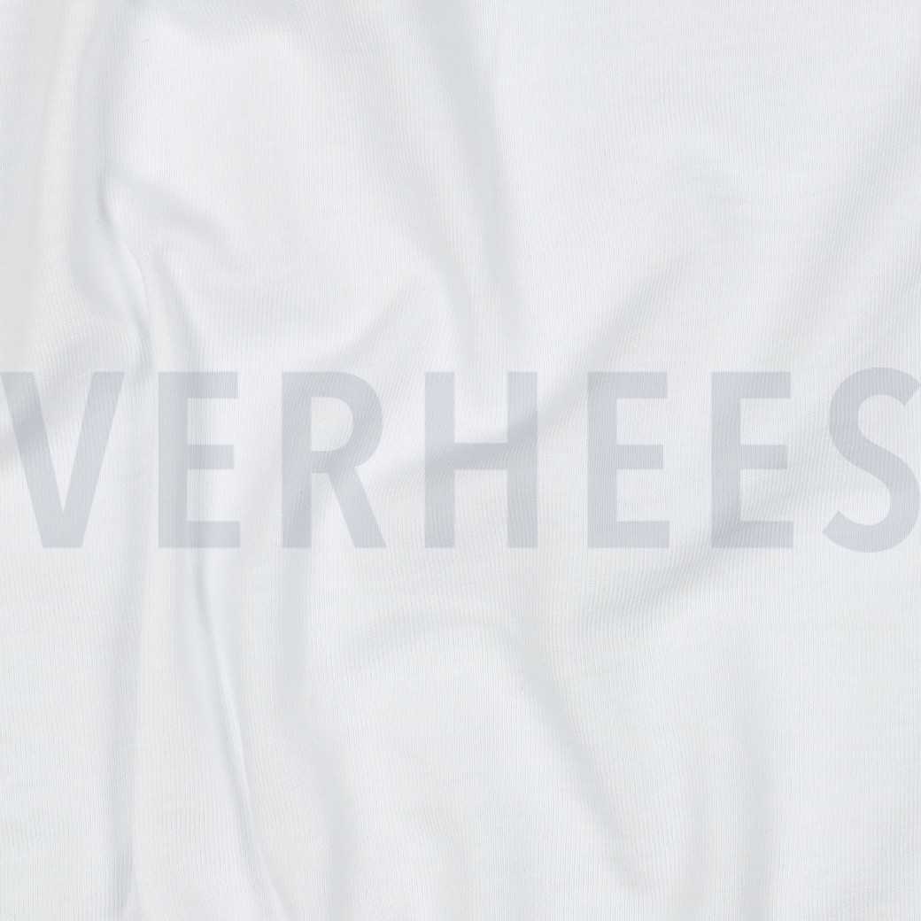 JERSEY 100% COTTON GOTS WHITE #7