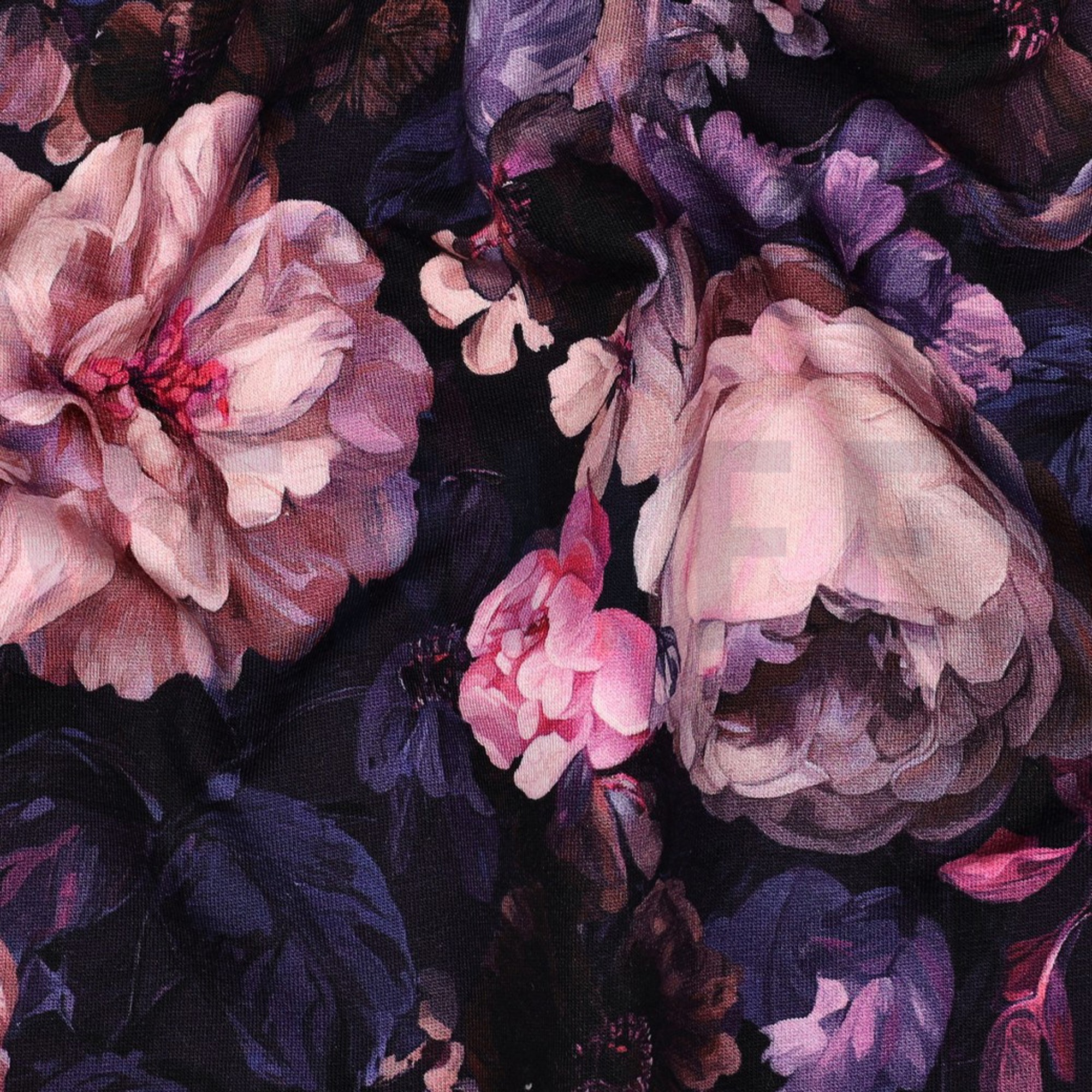 SWEAT DIGITAL BLUMEN MARINEBLAU (high resolution) #2