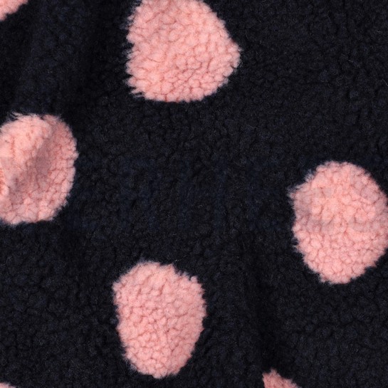 TEDDY JACQUARD POIS BLUE MARINE #7