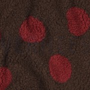 TEDDY JACQUARD POIS BRUN FONCÉ (thumbnail) #2