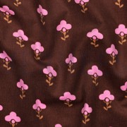 FEINCORD BLUMEN BRAUN (thumbnail) #2