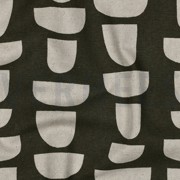 TOILE DÉCORATION LIN LOOK ABSTRACT VERT (thumbnail) #2