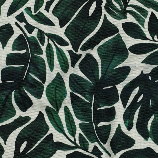 TOILE DÉCORATION DIGITAL FEUILLES VERT #7