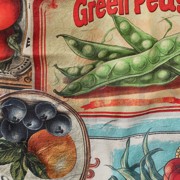 TOILE DÉCORATION DIGITAL LÉGUMES MULTICOLORE (thumbnail) #2