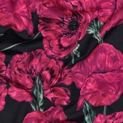 FRENCH TERRY DIGITAL BLUMEN MARINEBLAU (thumbnail) #2