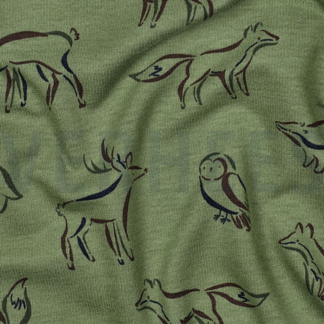 SOFT SWEAT BOSDIEREN GROEN #7