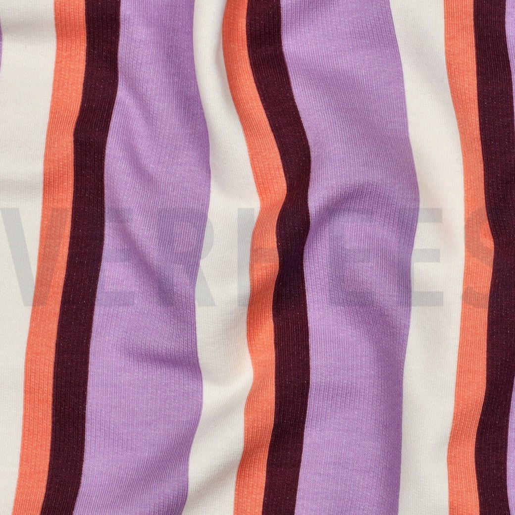 SOFT SWEAT STREIFEN LILA #7