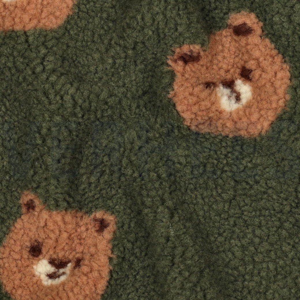 TEDDY JACQUARD BEREN GROEN #7