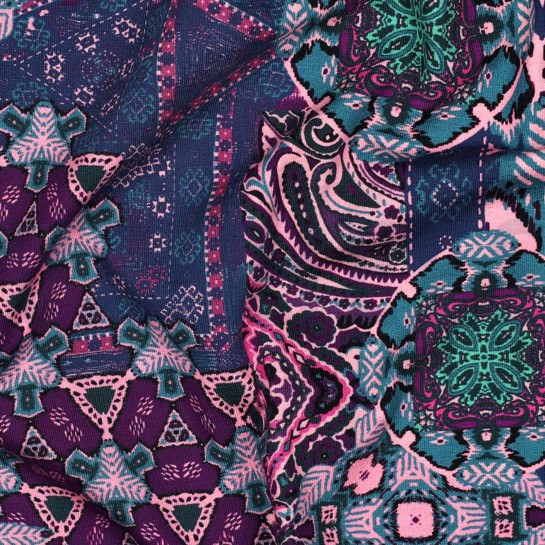 JERSEY DIGITAL ORNAMENT BLAU #7