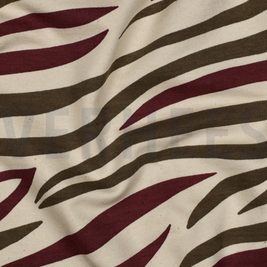 SWEAT NATURALS TIERHAUT NATUR/ BORDEAUX #7