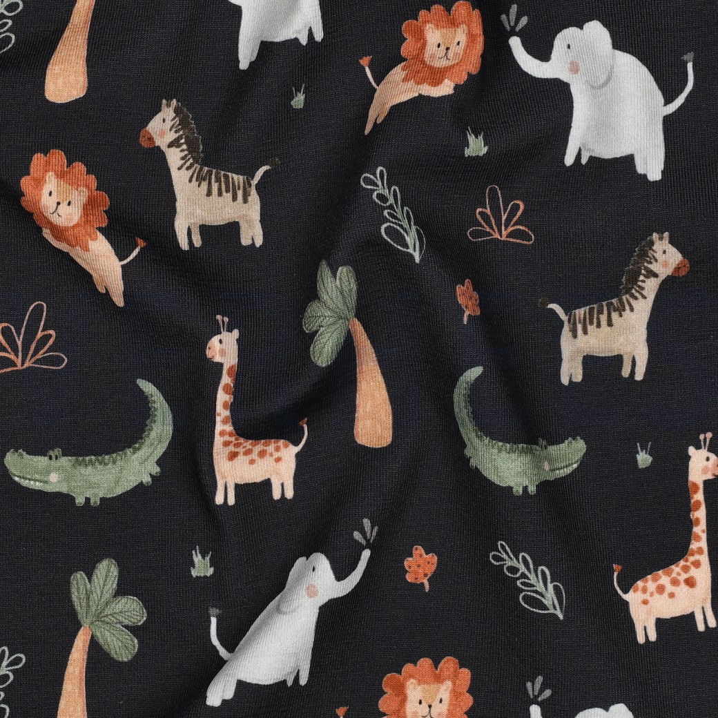 JERSEY DIGITAL SAFARI ANIMALS ANTHRACITE #7