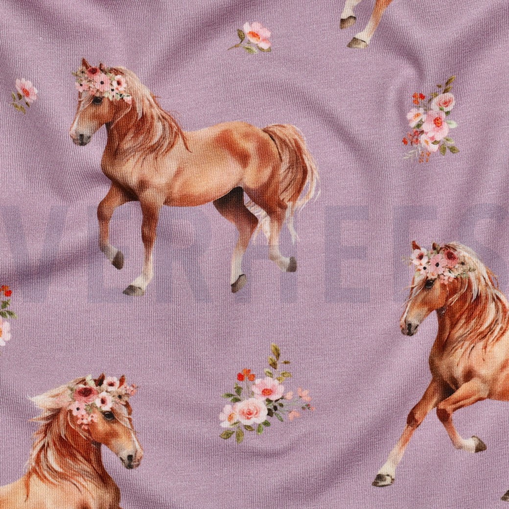 JERSEY DIGITAL PFERDE LAVENDER #7