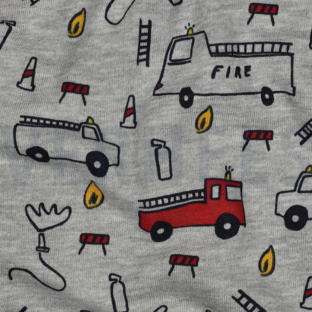 SWEAT MELANGE FIREFIGHTERS GREY #7