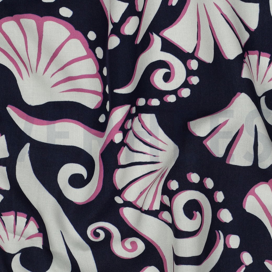 VISCOSE RADIANCE ABSTRACT BLAUW #7