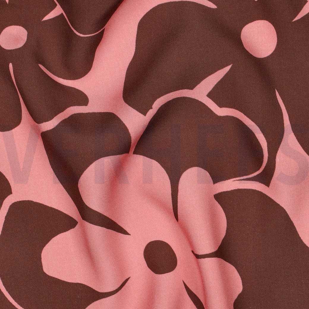 VISCOSE RADIANCE BLOEMEN ROZE #7
