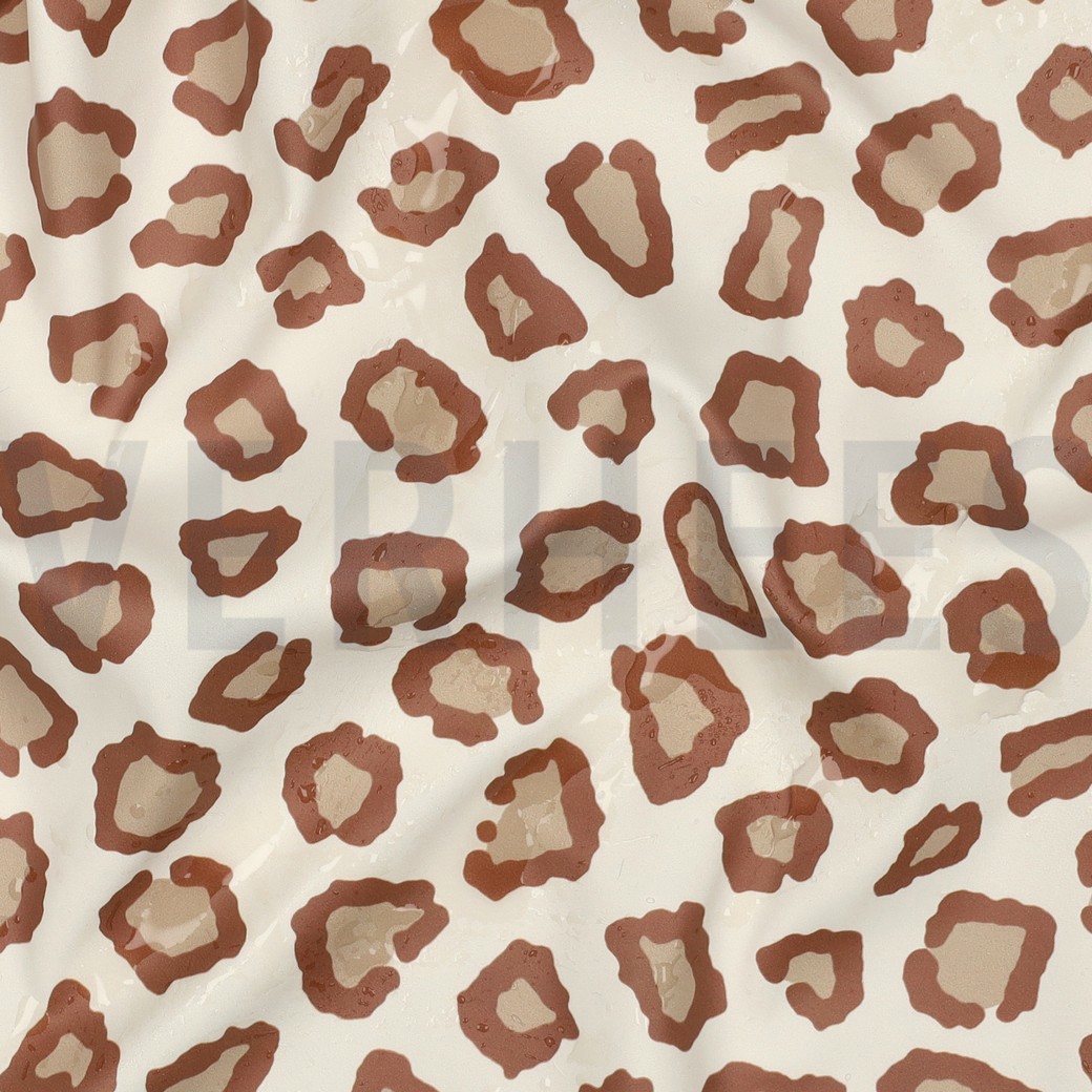 RAINCOAT DIGITAL ANIMAL SKIN OFF WHITE #7