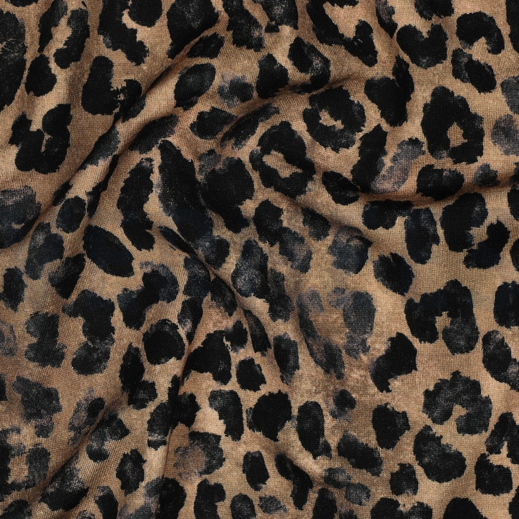 PUNTA DI ROMA DIGITAL ANIMAL SKIN DARK BROWN #7