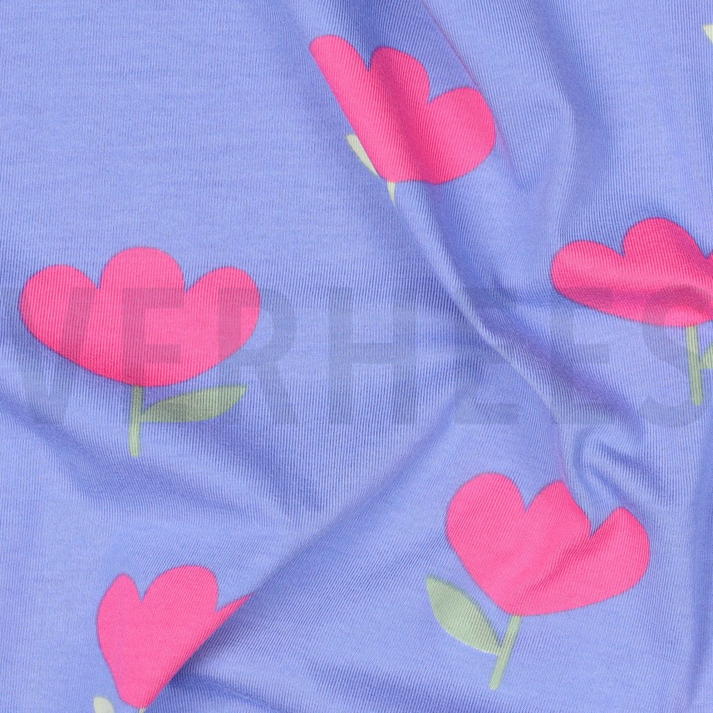 JERSEY BLOEMEN BLAUW #7