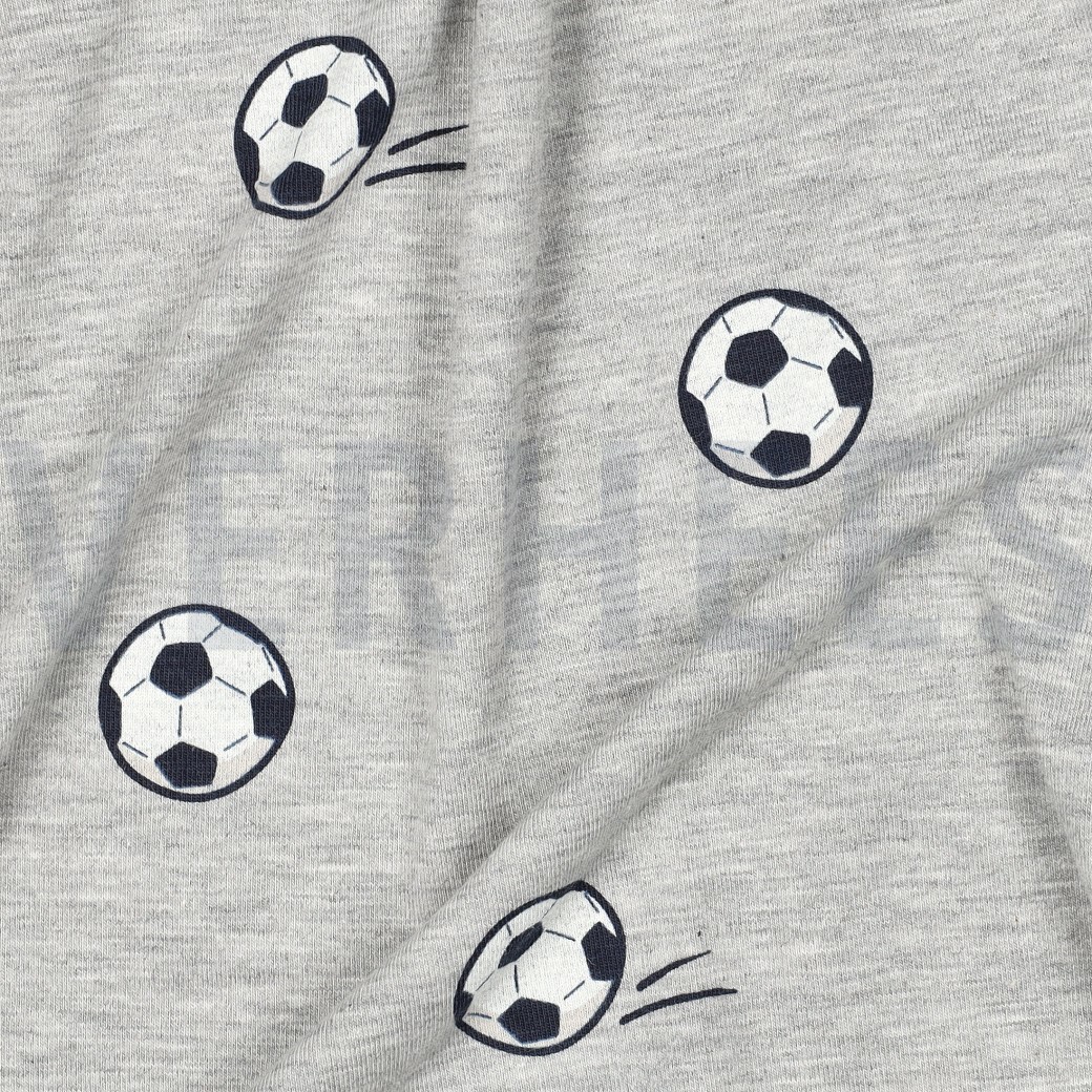 JERSEY MELANGE SOCCERBALLS GREY #7