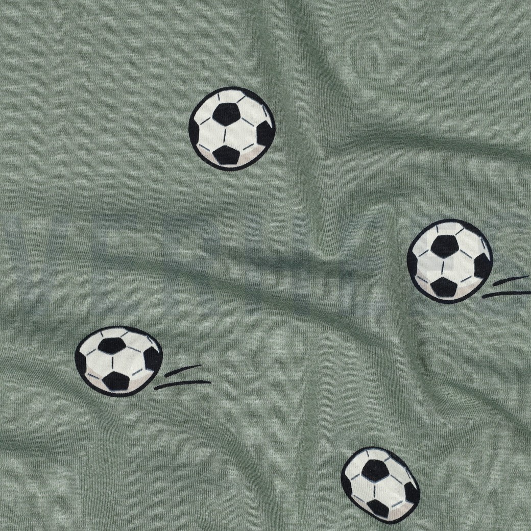JERSEY MELANGE SOCCERBALLS GREEN #7