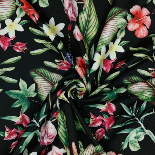 MAGNOLIA STRETCH ZWART #7