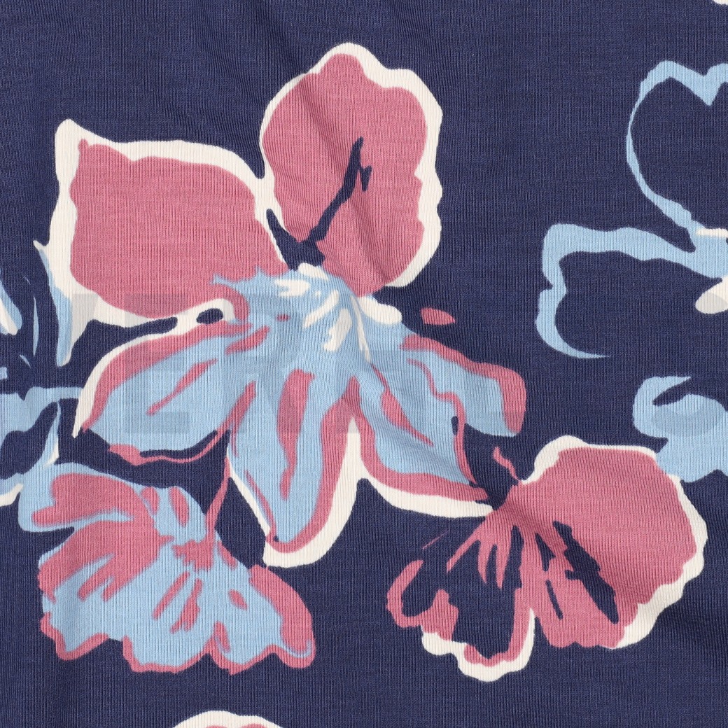 JERSEY BLUMEN MARINEBLAU #7