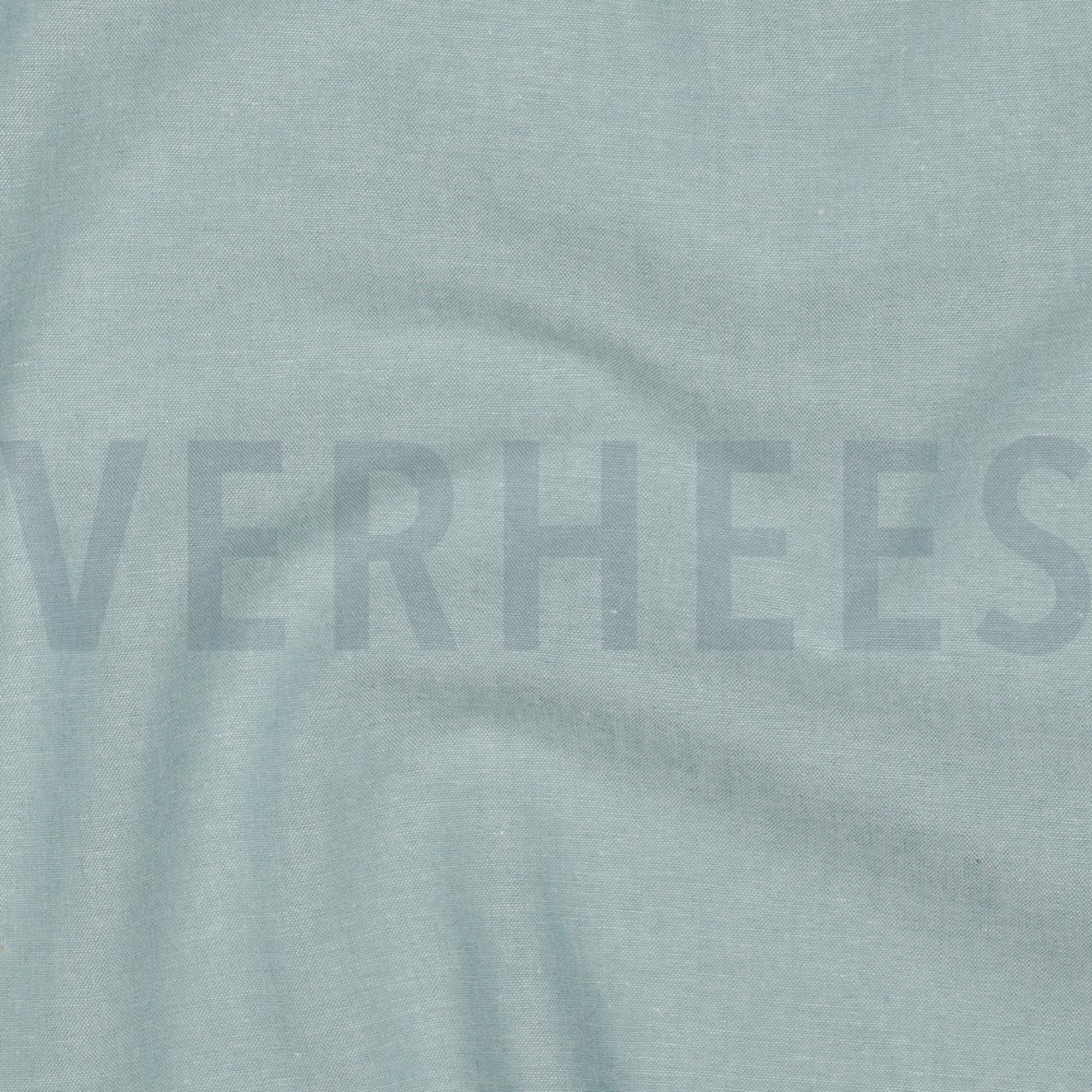 YARN DYED POPLIN TEAL (high resolution) #2