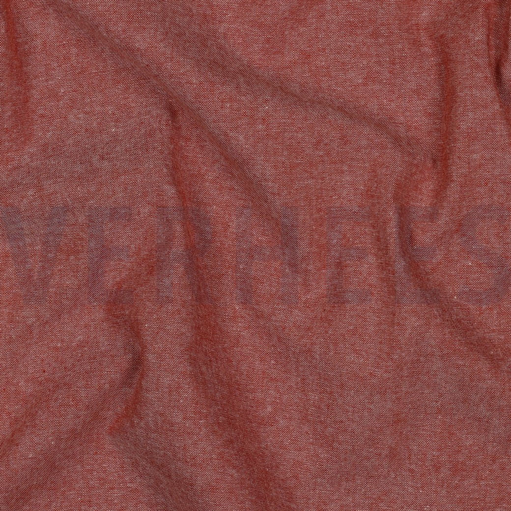 TEINT ET FIL POPELINE TERRACOTTA #7