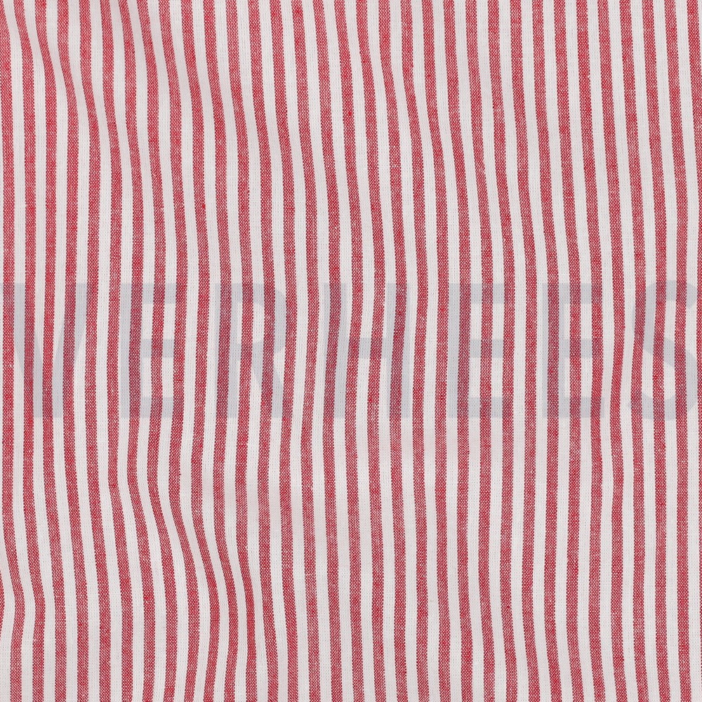 YARN DYED STRIPE 3MM RED #7
