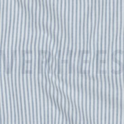 GARENGEVERFD POPLIN STREPEN 3MM BLAUW (thumbnail) #2